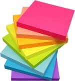 (8 Pack) Sticky Notes 3x3 Inches,Bright Colors Self-Stick Pads