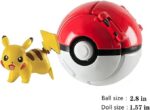 2 PCS PokePets Throw N Pop Poke Ball and Figure