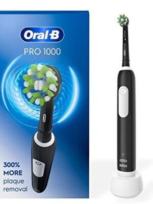 Oral-B Pro 1000 Cross Action Electric Toothbrush, Black