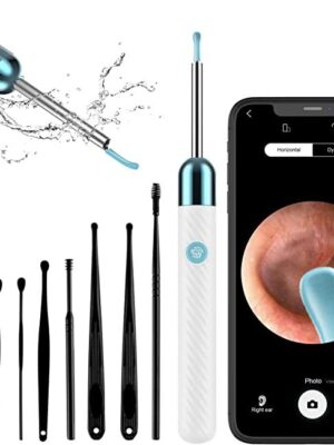Ear Wax Removal kit for iPhone, iPad, Android Phones(White)