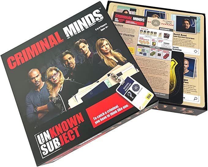 Criminal Minds Unknown Subject - Unsub - Fast-Paced Social Deduction Game