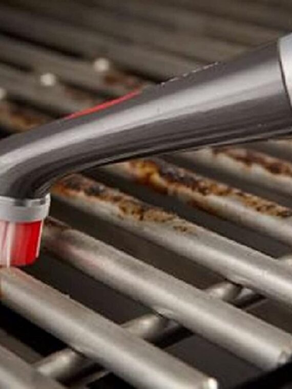 Rubbermaid Reveal Cordless Battery Power Scrubber, Gray/Red