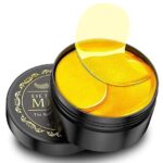 Under Eye Patches - 30 Pairs - 24K Gold Eye Mask- Puffy Eyes & Dark Circles Treatments, Eye Skin Care Pads With Collagen