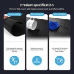 Art3d Anti Fatigue Mat -(17.3"x28", Black)