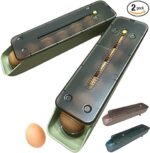 GONNADOO LIFE Egg container for refrigerator Automatic Rolling with Date Reminder
