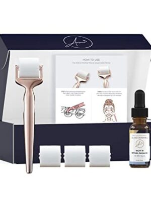 Alana Mitchell Micro Ingredient Derma Roller, Skin Roller for Face, Neck & Body