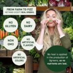 8Greens Skin + Marine Collagen for Beautiful Skin - Dietary Supplement - 8 Essential Healthy Real Greens in One (10 Tablets)