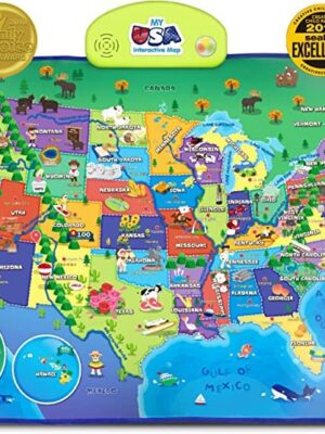 BEST LEARNING i-Poster My USA Interactive Map