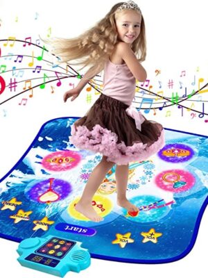 Joyvalley Dance Mat Games Toys - Upgraded Kids Dance Rhythm Step