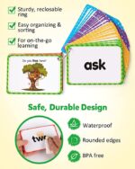 Coogam Sight Words Flashcards ,Home School Kids 3 4 5 Year Old