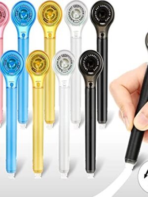 10 Pack Correction Tape Pen 0.2 x 236 Inch