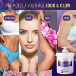 Advanced Clinicals Hyaluronic Acid Cream Moisturizer Skin Care Lotion For Face, Body, & Hands. Large 16 Ounce