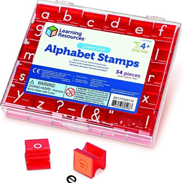 Learning Resources Lowercase Alphabet Stamps