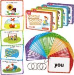 Coogam Sight Words Flashcards ,Home School Kids 3 4 5 Year Old