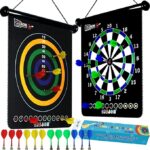 Magnetic Dart Board Game with 12Pcs Magnetic Darts