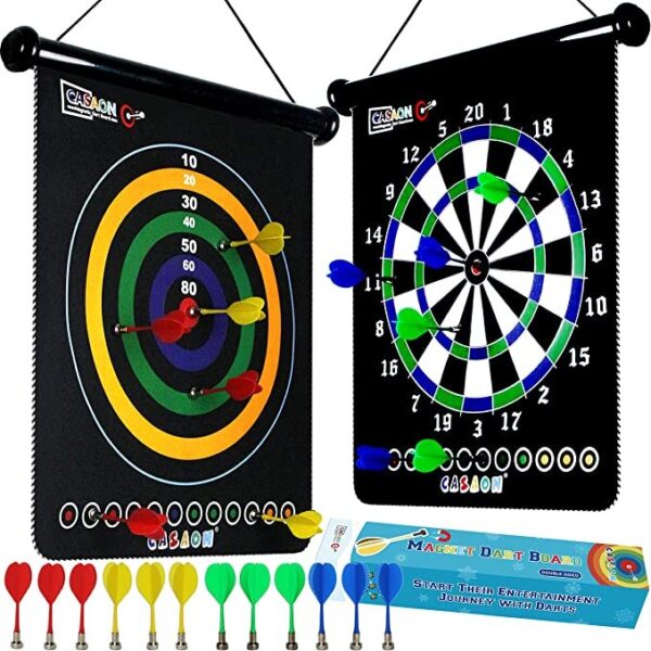 Magnetic Dart Board Game with 12Pcs Magnetic Darts